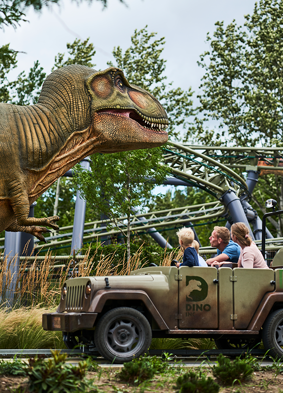 Kom helt tæt på de 25 vilde dinosaurer i Dino Xpedition
