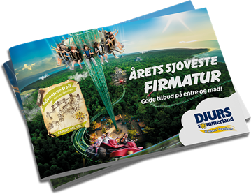 Årets sjoveste firmatur i Djurs Sommerland